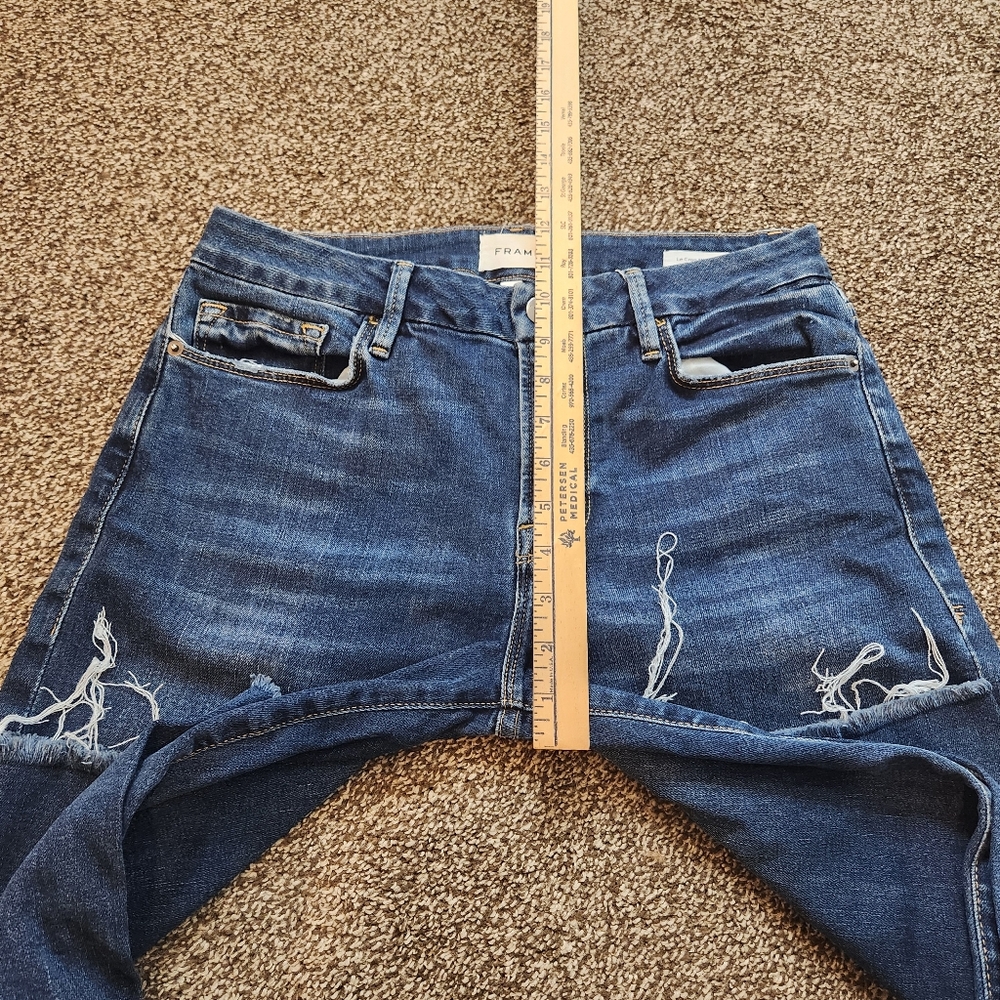Frame Le Crop Mini Bootcut Jeans Size 28 - Picture 7 of 8